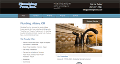 Desktop Screenshot of plumbingprosinc.com